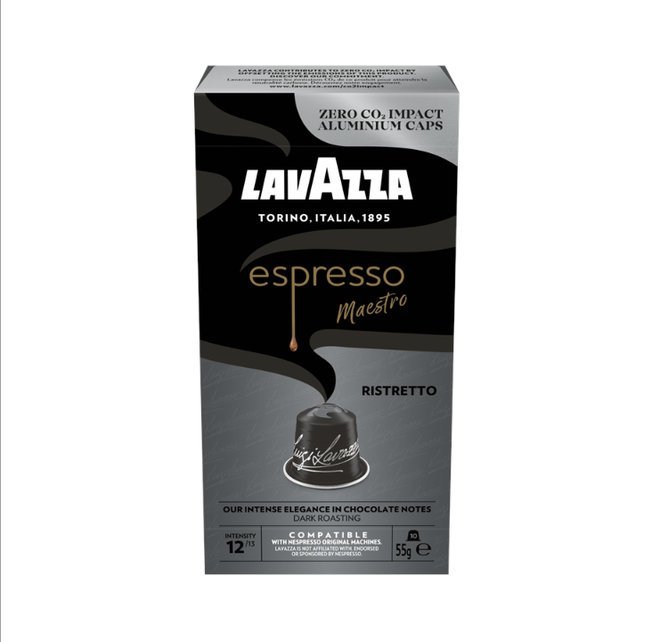 Lavazza Espress Ristretto aluminum caps - 10 pcs