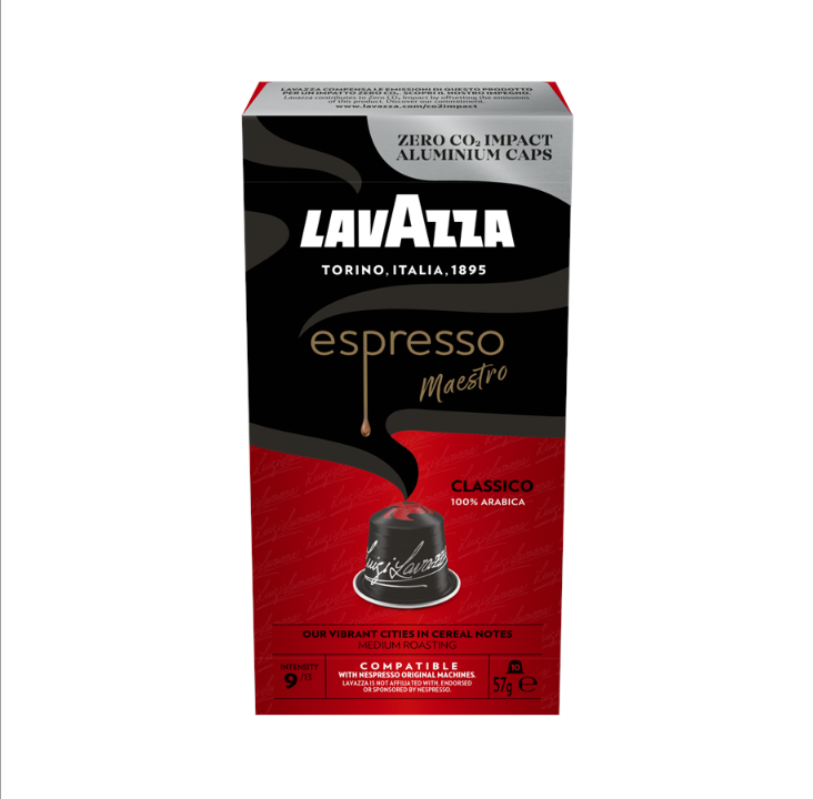 Lavazza Espresso Classico aluminum caps - 10 pcs