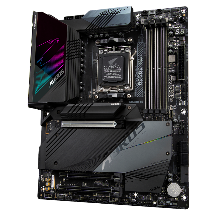 GIGABYTE B650E AORUS MASTER Motherboard - AMD B650 - AMD AM5 socket - DDR5 RAM - ATX *DEMO*