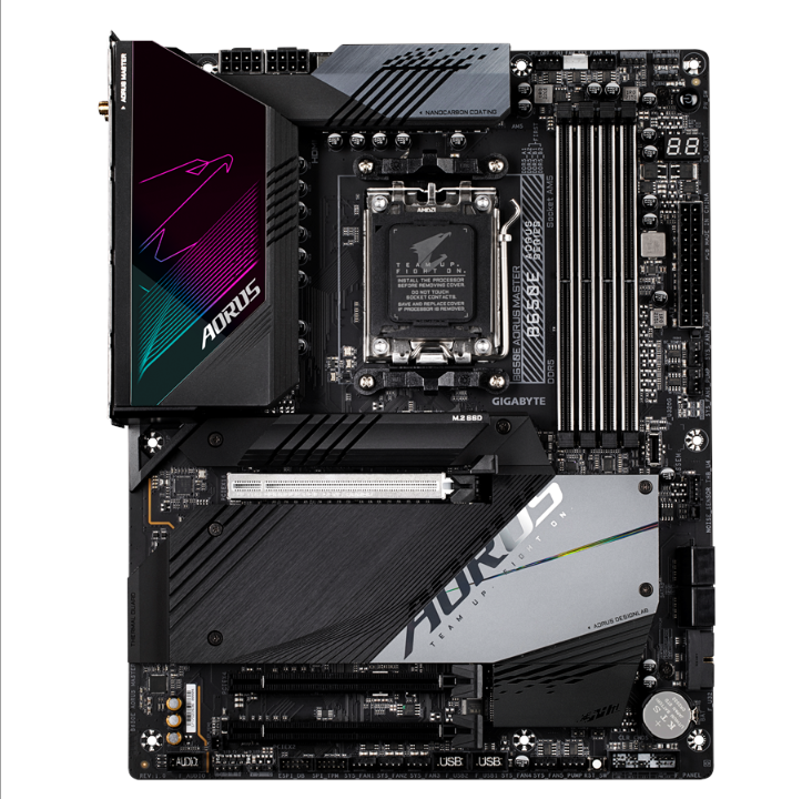 GIGABYTE B650E AORUS MASTER Motherboard - AMD B650 - AMD AM5 socket - DDR5 RAM - ATX *DEMO*