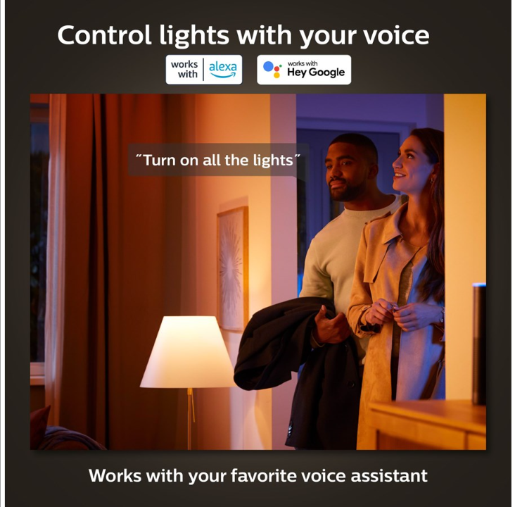 شمعة فيليبس هيو وايت أمبيانس فليمنت E14، عبوة واحدة