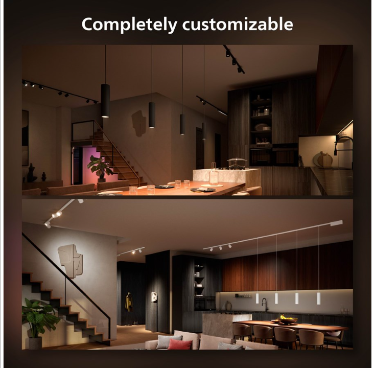 Philips Hue Perifo Ceiling Pendant Cylinder Lamp - White