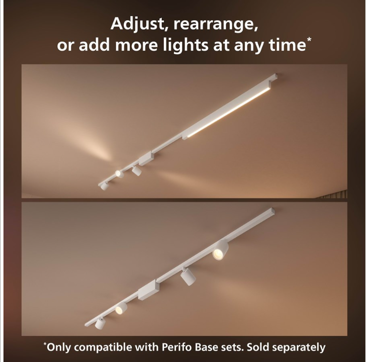 Philips Hue Perifo Ceiling Pendant Cylinder Lamp - White