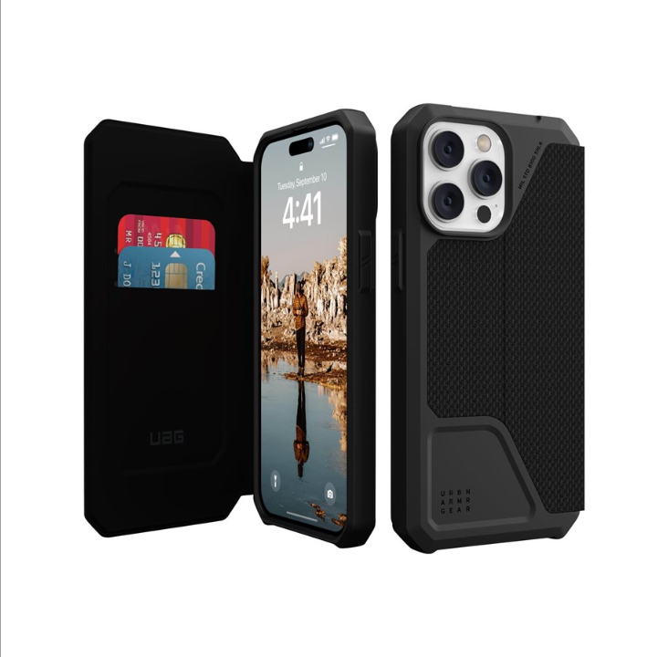 UAG Metropolis Series - flip cover for mobile phone
