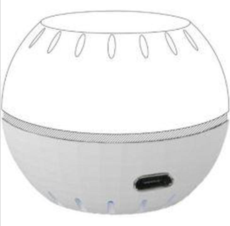 مزود طاقة USB Shelly لـ H&T باللون الأبيض