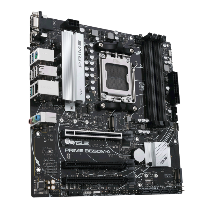 ASUS PRIME B650M-A Motherboard - AMD B650 - AMD AM5 socket - DDR5 RAM - Micro-ATX *DEMO*