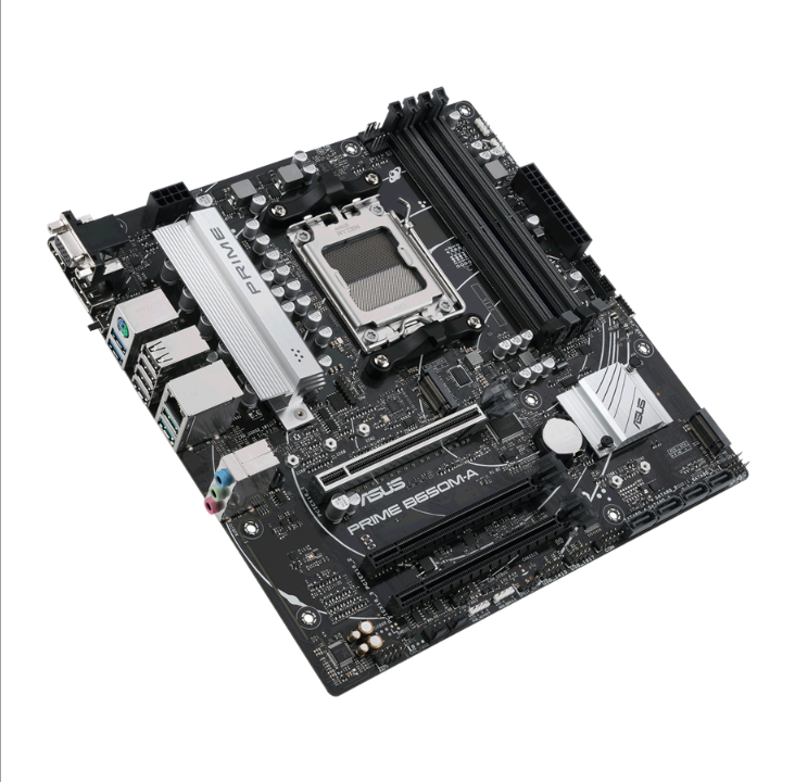 ASUS PRIME B650M-A-CSM Motherboard - AMD B650 - AMD AM5 socket - DDR5 RAM - Micro-ATX