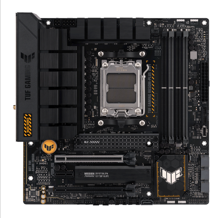ASUS TUF GAMING B650M-PLUS WIFI Motherboard - AMD B650 - AMD AM5 socket - DDR5 RAM - Micro-ATX
