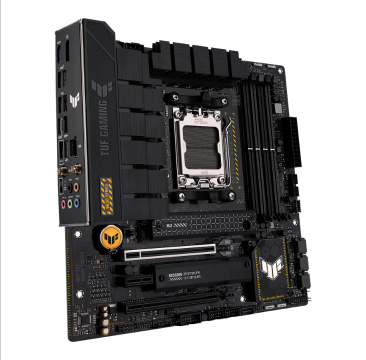 ASUS TUF GAMING B650M-PLUS WIFI Motherboard - AMD B650 - AMD AM5 socket - DDR5 RAM - Micro-ATX