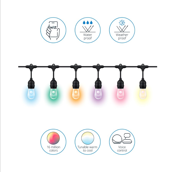 أضواء سلسلة WiZ