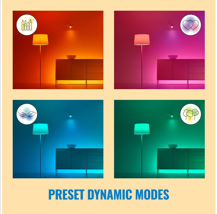 مصباح حائط WiZ Up&Down - أسود