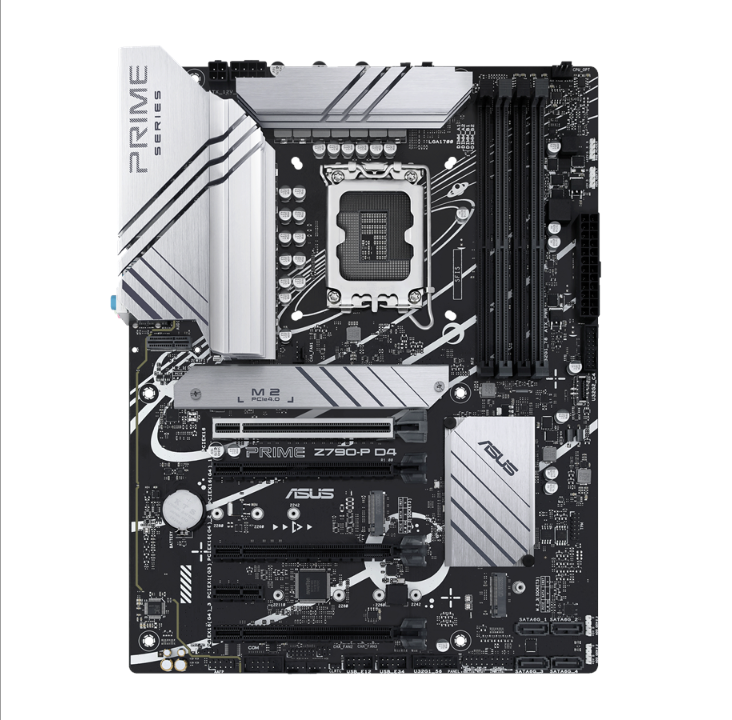 ASUS PRIME Z790-P D4 Motherboard - Intel Z790 - Intel LGA1700 socket - DDR4 RAM - ATX