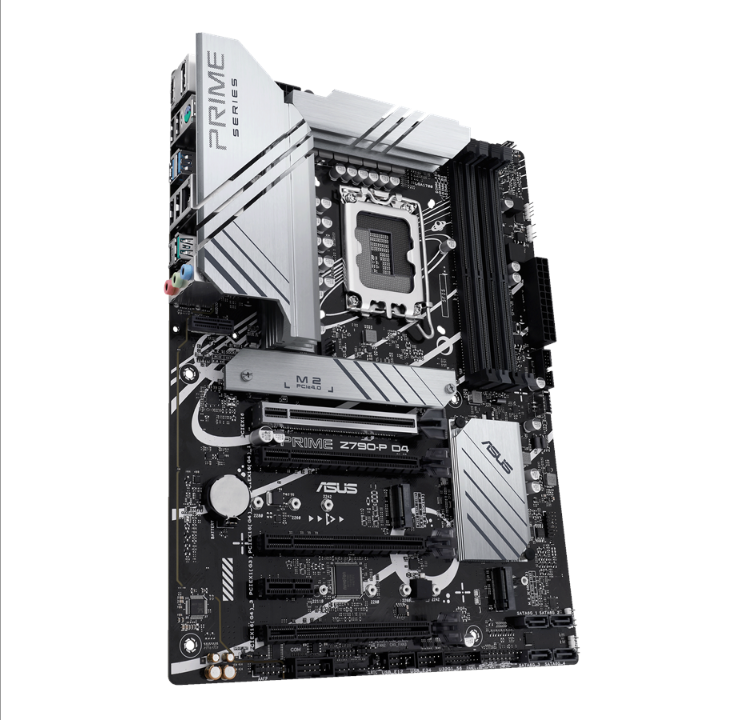 ASUS PRIME Z790-P D4 Motherboard - Intel Z790 - Intel LGA1700 socket - DDR4 RAM - ATX