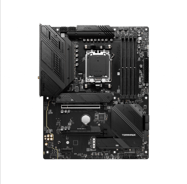 MSI MAG B650 TOMAHAWK WIFI Motherboard - AMD B650 - AMD AM5 socket - DDR5 RAM - ATX