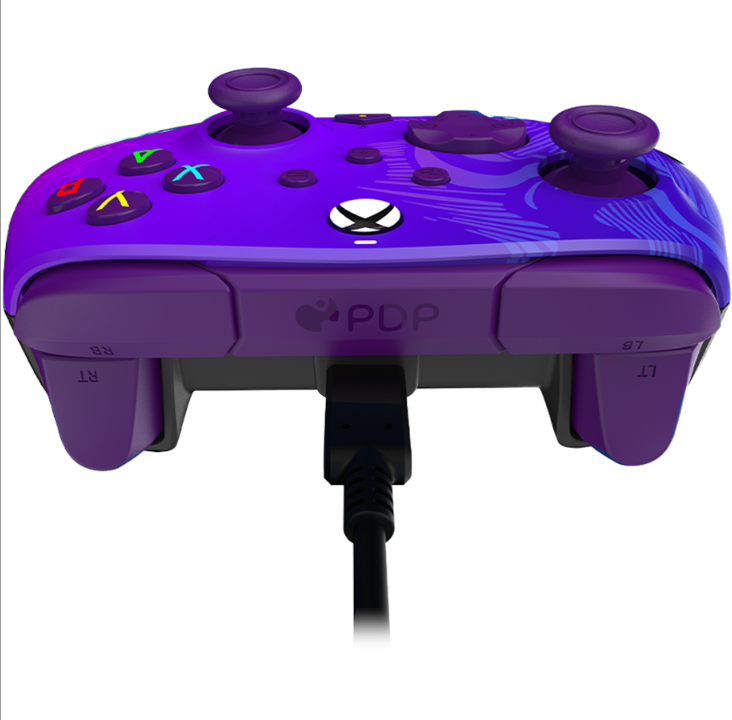 PDP Rematch Wired Controller - Purple Fade - Gamepad - Microsoft Xbox One
