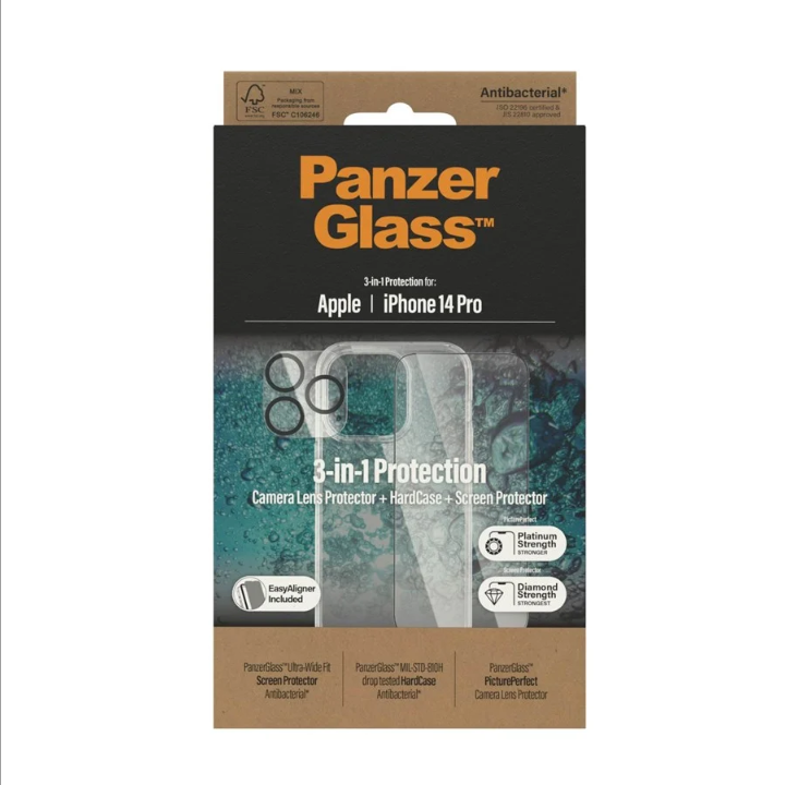 PanzerGlass 三合一保护包 Apple iPhone 14 Pro
