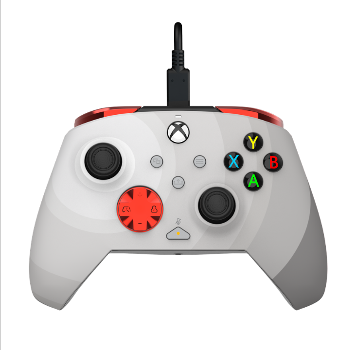 PDP Rematch Wired Controller - Radial White - Gamepad - Microsoft Xbox One
