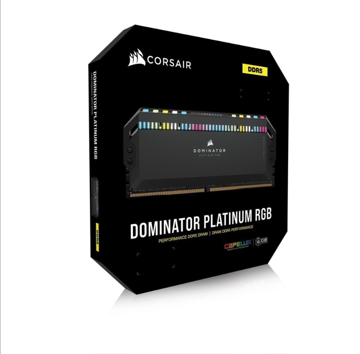 Corsair Dominator Platinum RGB DDR5-6000 C30 DC - 32 جيجا بايت (AMD EXPO)