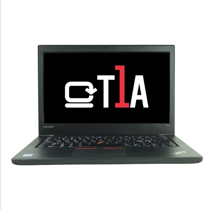 Lenovo ThinkPad T470 - 14" - Core i5 6200U - 8 GB RAM - 256 GB SSD - Nordic - Refurbished