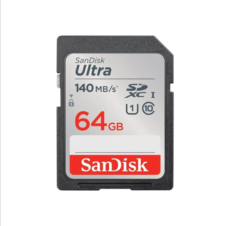 闪迪 Ultra SD - 140MB/秒 - 64GB