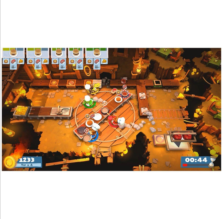Overcooked! 2 (Code in a Box) - Nintendo Switch - Action