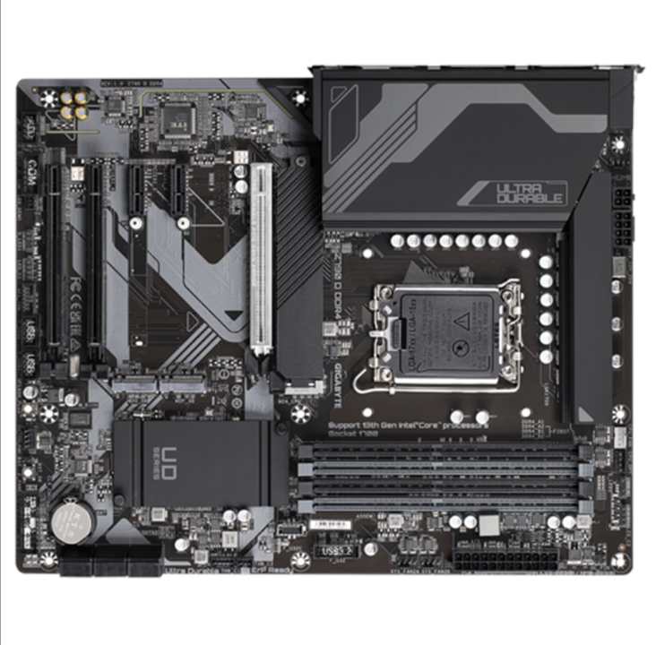 اللوحة الأم GIGABYTE Z790 D DDR4 - Intel Z790 - مقبس Intel LGA1700 - ذاكرة الوصول العشوائي DDR4 - ATX