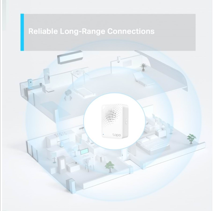 TP-Link Tapo H100 Tapo Smart IoT Hub مع الرنين