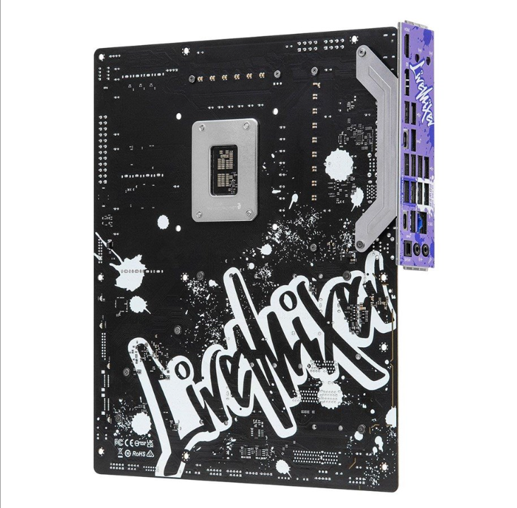اللوحة الأم ASRock Z790 LiveMixer - Intel Z790 - مقبس Intel LGA1700 - ذاكرة الوصول العشوائي DDR5 - ATX