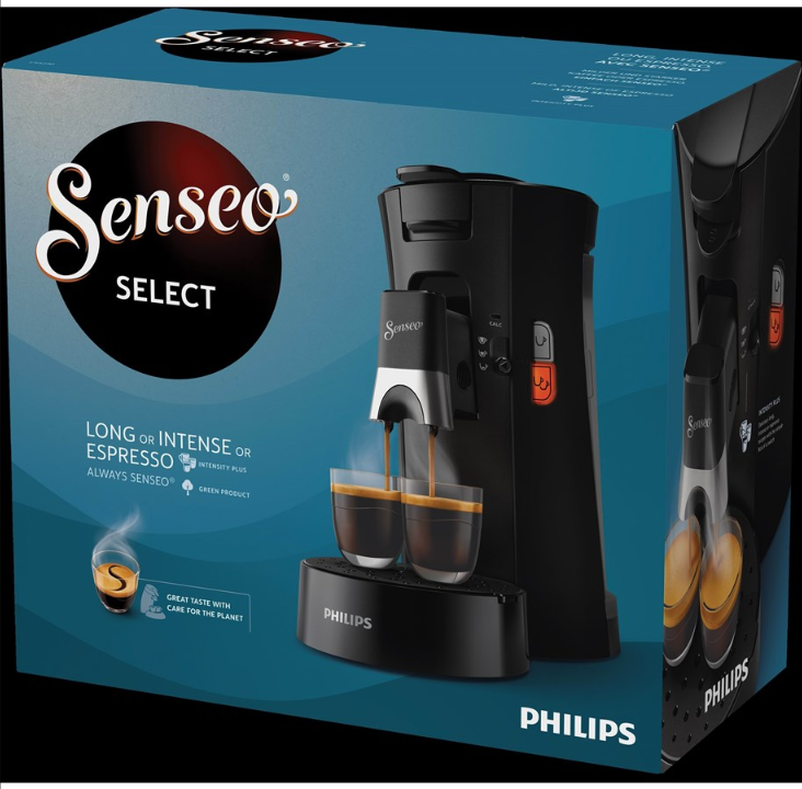 Philips Senseo Select deep - black *DEMO*