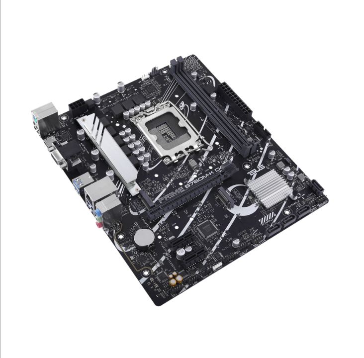 ASUS PRIME B760M-K D4 Motherboard - Intel B760 - Intel LGA1700 socket - DDR4 RAM - Micro-ATX
