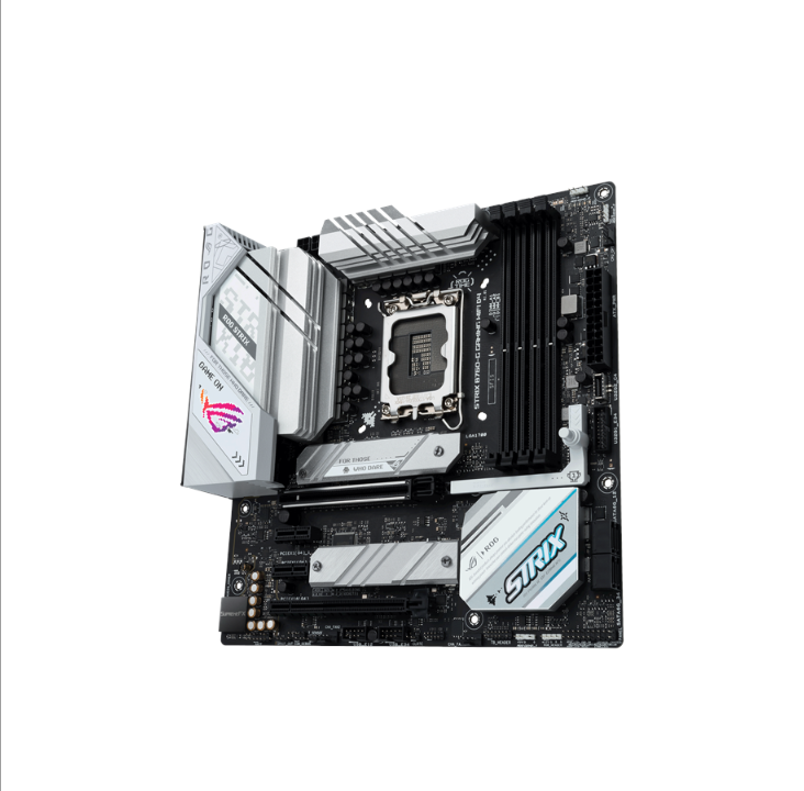 ASUS ROG STRIX B760-G GAMING WIFI D4 Motherboard - Intel B760 - Intel LGA1700 socket - DDR4 RAM - Micro-ATX