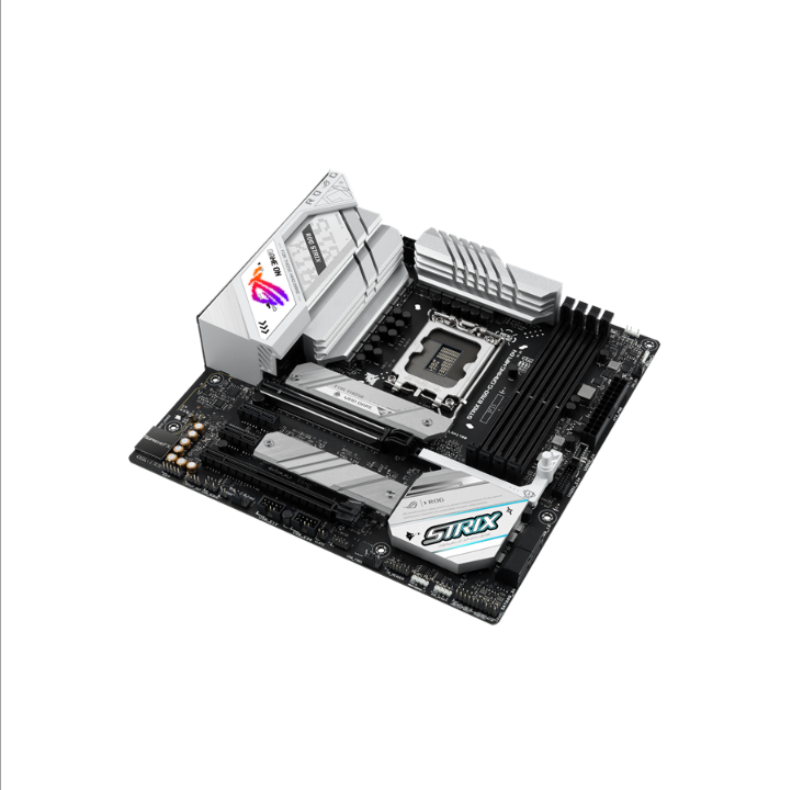 ASUS ROG STRIX B760-G GAMING WIFI D4 Motherboard - Intel B760 - Intel LGA1700 socket - DDR4 RAM - Micro-ATX