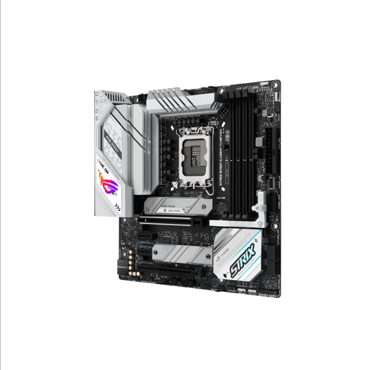 ASUS ROG STRIX B760-G GAMING WIFI D4 Motherboard - Intel B760 - Intel LGA1700 socket - DDR4 RAM - Micro-ATX