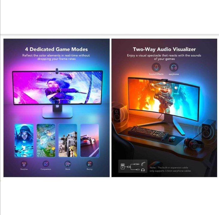 ضوء إخفاء Govee DreamView G1 (24-29 بوصة)