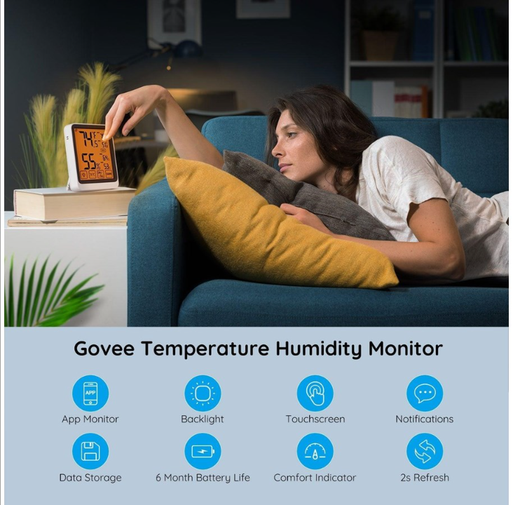 Govee Bluetooth Thermometer Hygrometer with Screen