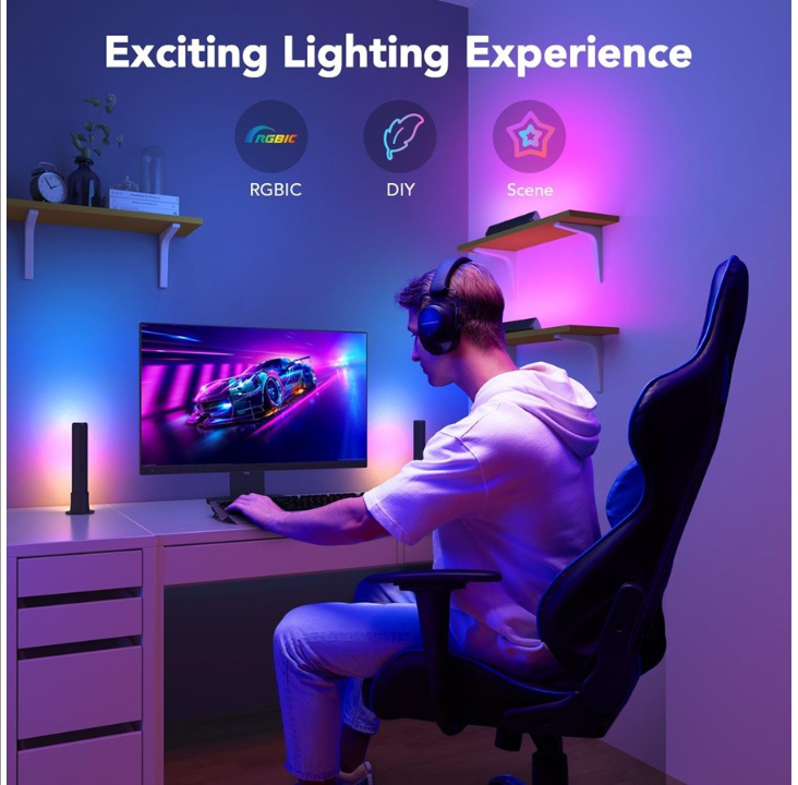 Govee RGBICWW WiFi + 蓝牙 Flow Plus 灯条