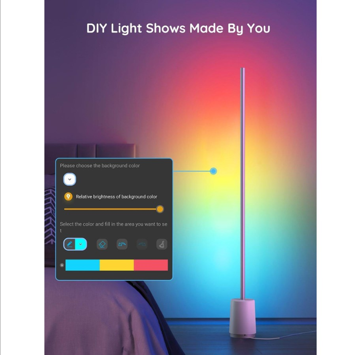 Govee Lyra RGBICWW Floor Lamp