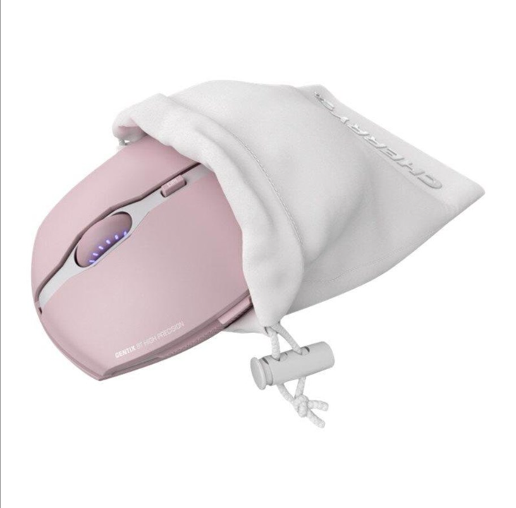 Cherry GENTIX BT - Mouse - Optic - 7 buttons - Pink