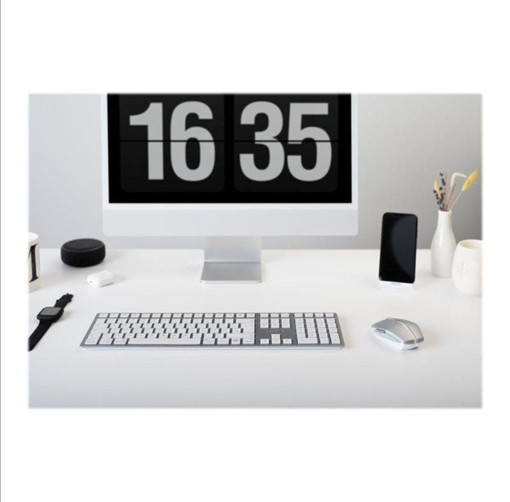 Cherry GENTIX BT - Mouse - Optic - 7 buttons - Silver