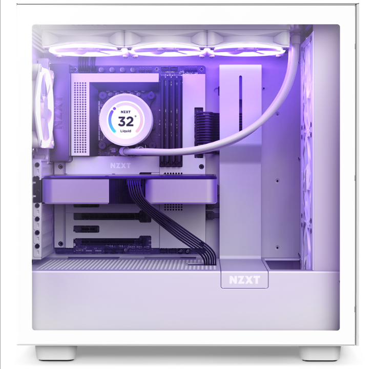 NZXT N7 Z790 White Motherboard - Intel Z790 - Intel LGA1700 socket - DDR5 RAM - ATX