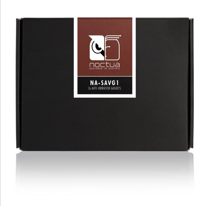 Noctua NA-SAVG1 Anti-vibration gaskets 120mm - Silencer insert - 120mm - Brown