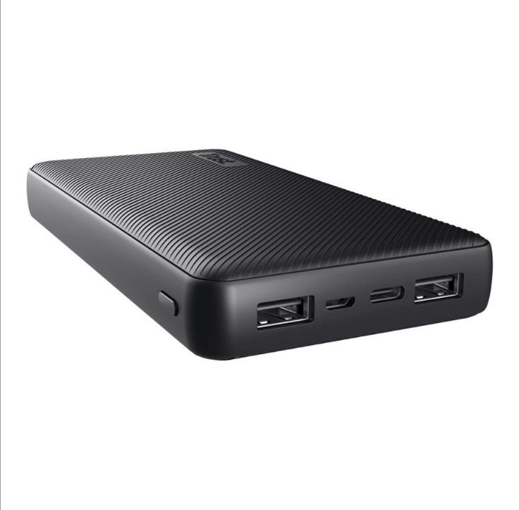 Trust Primo power bank - Li-pol - 2 x USB USB-C - 15 Watt PowerBank - Svart - 20000 mAh