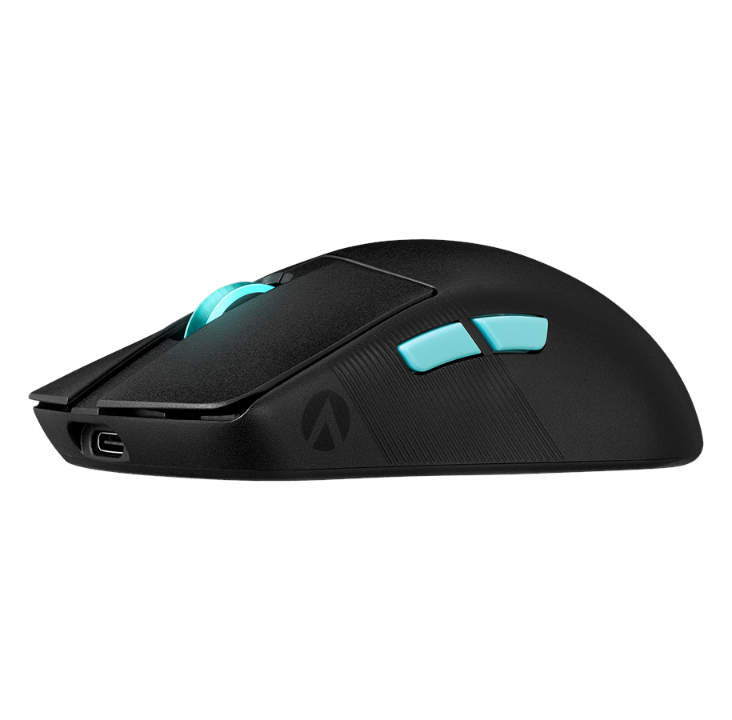 ASUS ROG Harpe Ace Aim Lab Edition Wireless Gaming - Gaming mouse - Optic - 5 buttons - Black with RGB light