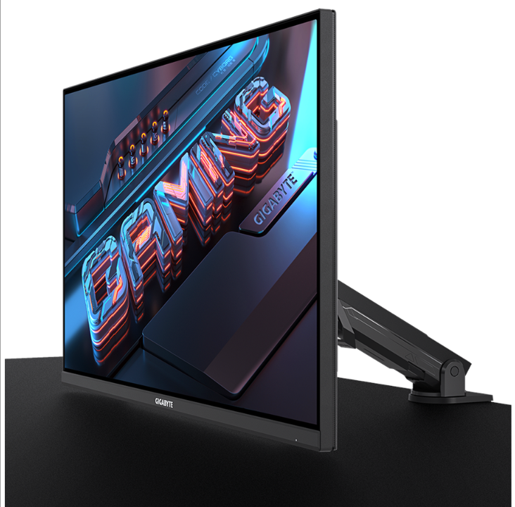 31" GIGABYTE M32U Arm 版 - 3840x2160 (4K / UHD) - 144Hz - SS IPS - 2x 3W 扬声器 - 1 ms - 屏幕 *演示*