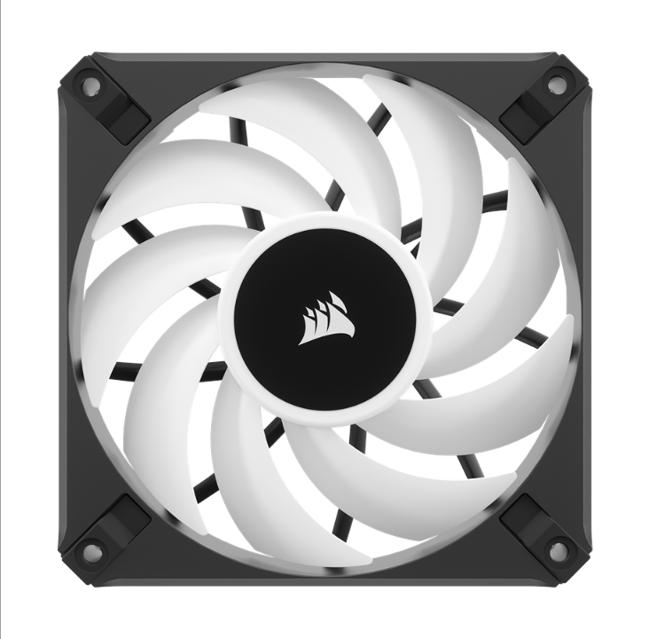 Corsair iCUE AF120 RGB ELITE - 3-pack - Black - Chassis fan - 120mm - Black with RGB LED - 34 dBA