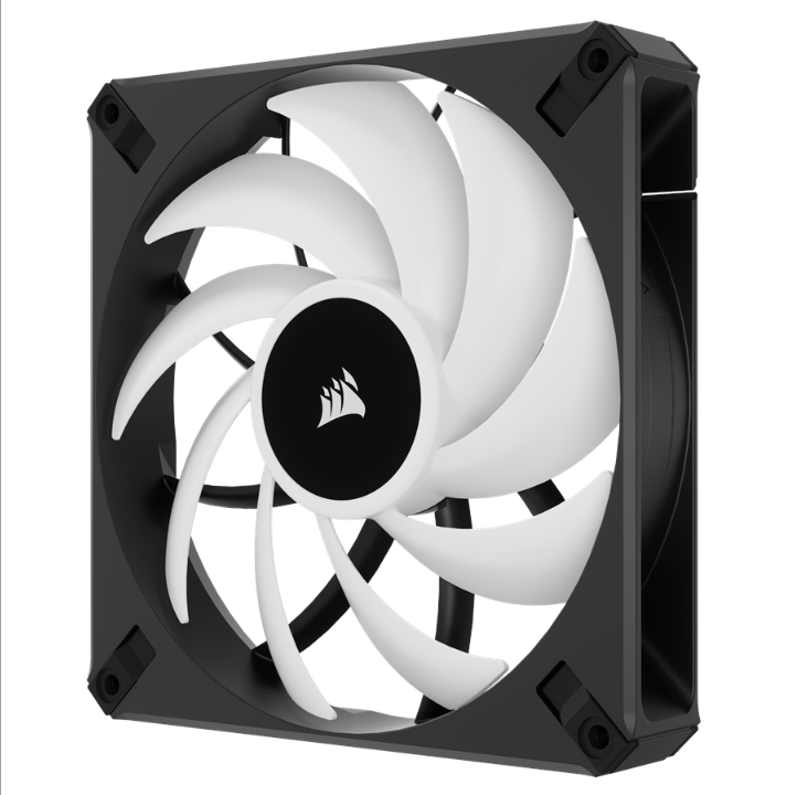 Corsair iCUE AF140 RGB ELITE - Black - Chassis fan - 140mm - Black with RGB LED - 34 dBA
