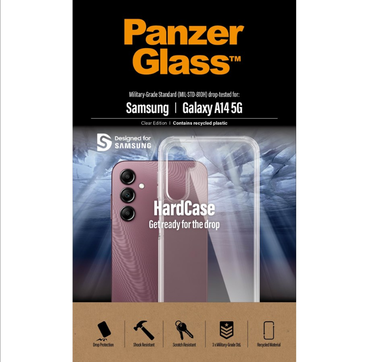 PanzerGlass 硬壳三星 Galaxy A14 | A14 5G