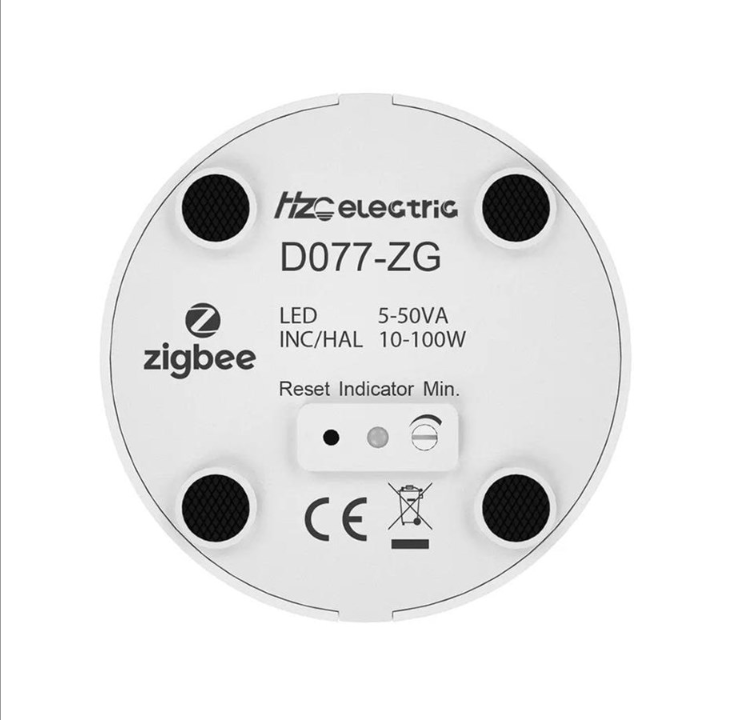 Light Solutions Zigbee Dimmer For Wire - Foot Switch - Black