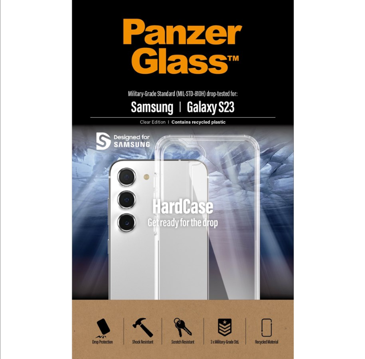 PanzerGlass 硬壳适用于三星 Galaxy S23