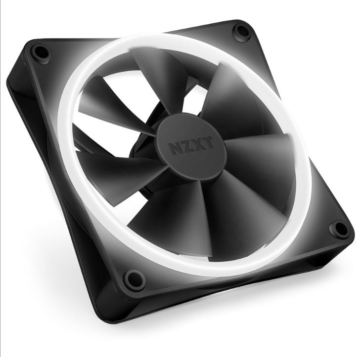 NZXT F120 RGB DUO - Black - Chassis fan - 120mm - Black with RGB LED - 29 dBA